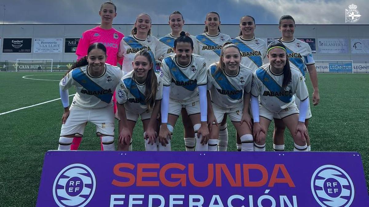 El once titular del Dépor Abanca en León