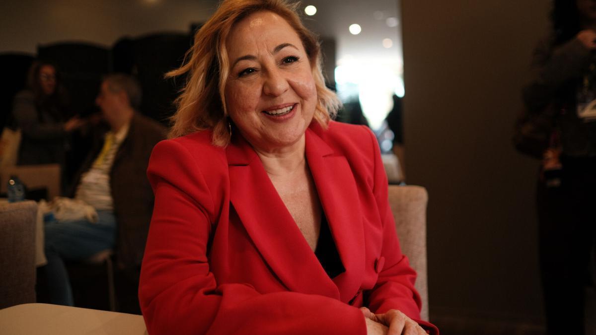Carmen Machi: "Málaga es una ciudad de cine"