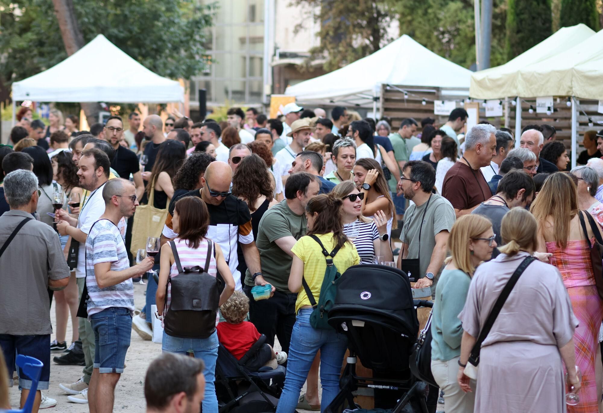 Fira ViBa de Manresa, al pati del Casino