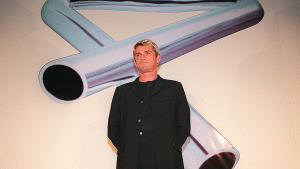 Mike Olfield, en Madrid en 1998, durante la presentación de ’Tubular Bells III’.