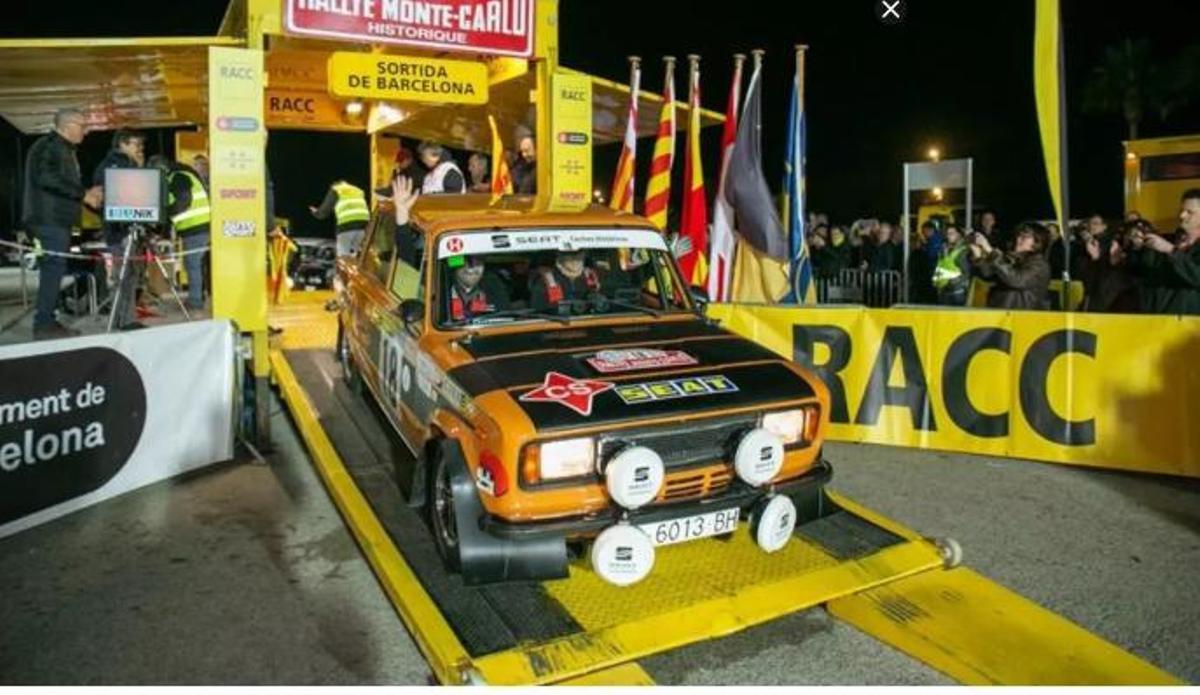 Sortida de la 23a edició del ‘Rally Montecarlo Historique’