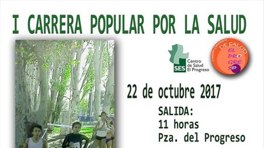 Hoy se celebra la tercera Carrera Popular por la Salud de El Progreso