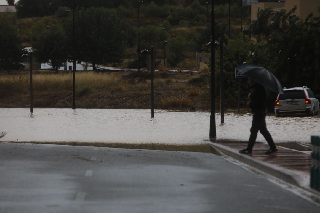 La ciudad de València, con muchas zonas inundadas