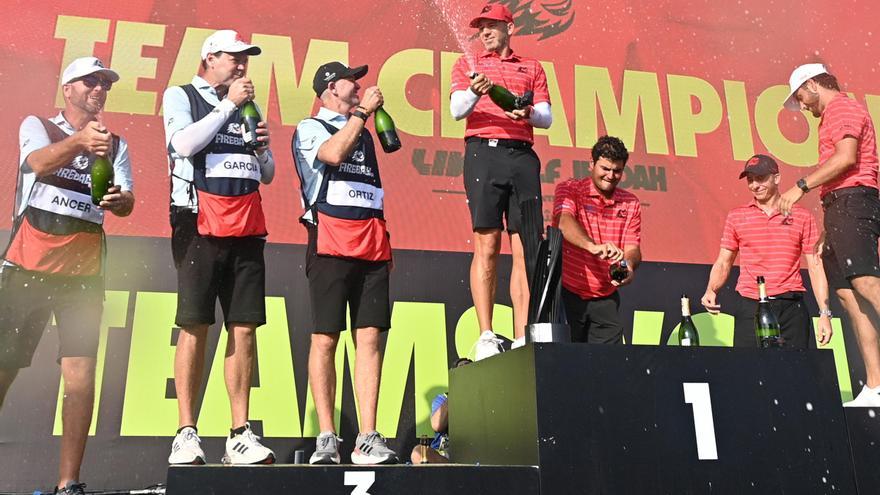 Ojo al pastizal que ha ganado el campeón del circuito LIV de golf