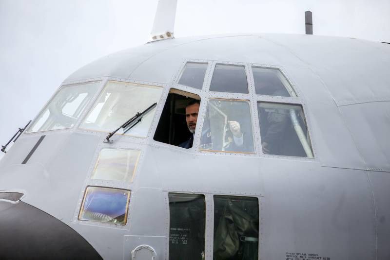 Fotogalería de la visita de Felipe VI a la Base Aérea de Zaragoza