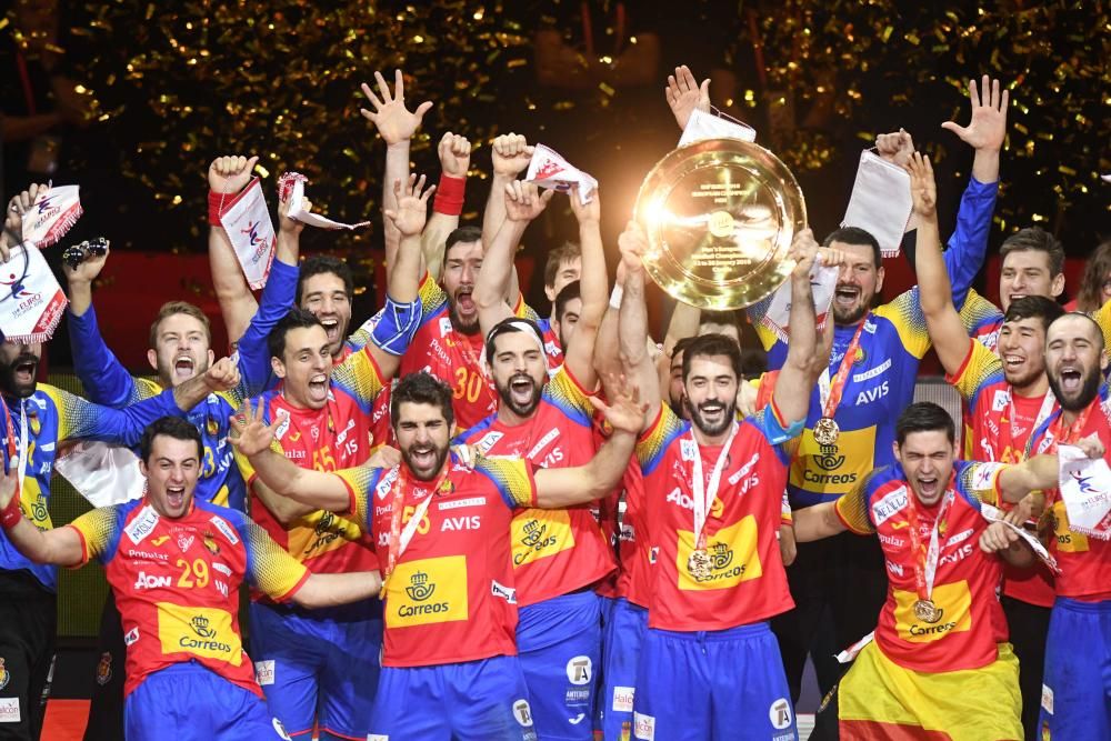 España, campeona de Europa de balonmano