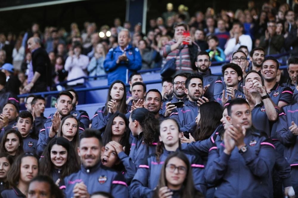 Presentación de la nueva ciudad deportiva del Levante UD en Nazaret