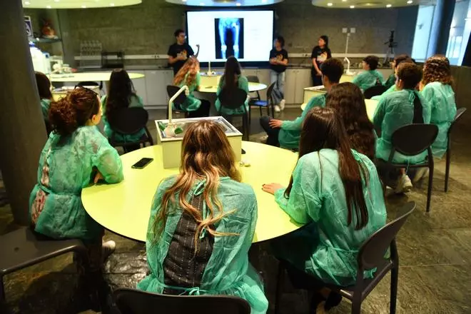 Laboratorio abierto en la Domus en la Noche Europea de los investigadores