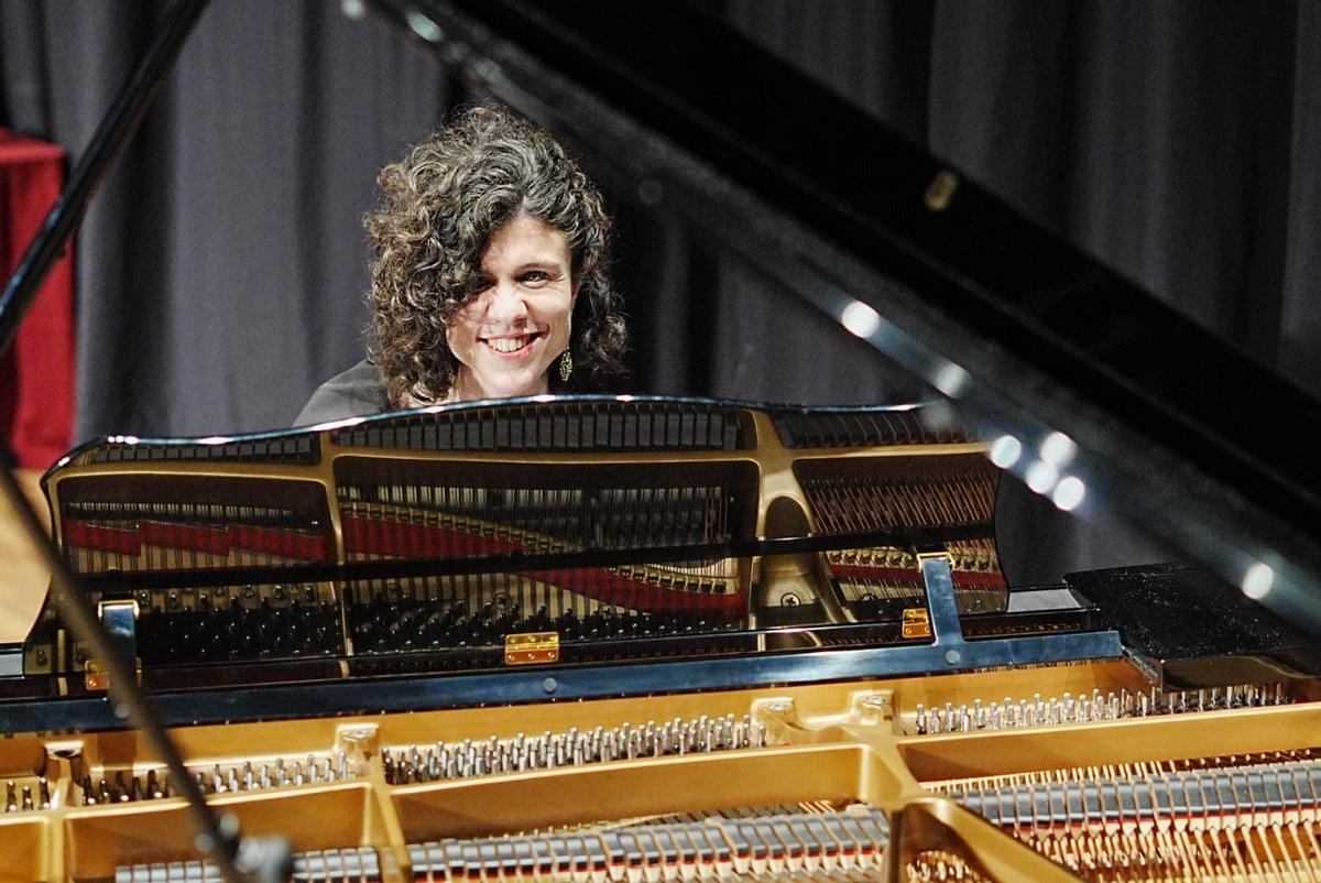La pianista antequerana Saray Ruiz.