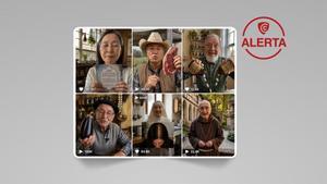 Ciberseguretat alerta de los abuelos influencers