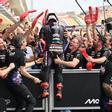 (Foto de ARCHIVO) MARTIN Jorge (spa), Aprilia Racing, Aprilia RS-GP26, portrait celebrates his second place during the 2026 MotoGP Red Bull Grand Prix of The United States on Circuit Of The Americas from March 27 to 29, 2026 in Austin, United States - Photo Studio Milagro / DPPI AFP7 29/03/2025 ONLY FOR USE IN SPAIN