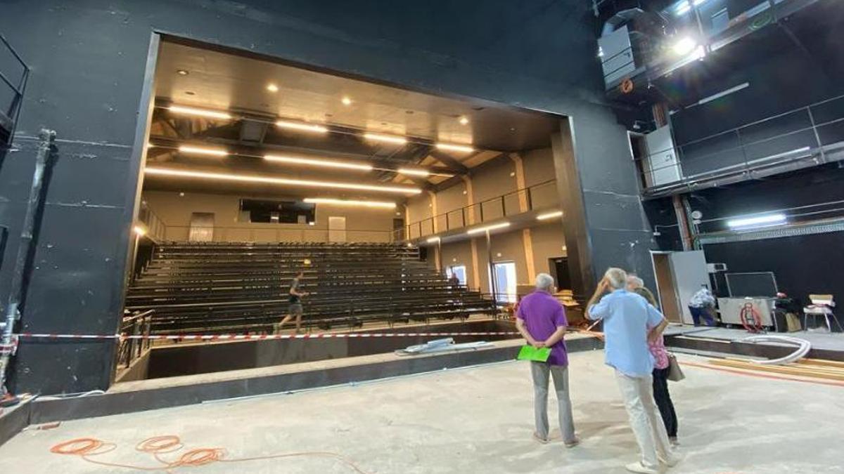 Teatro Unió de Sant Cugat en obras