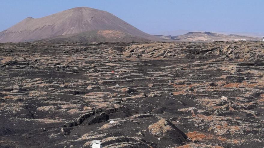 Paisaje lunar en Lanzarote. | |