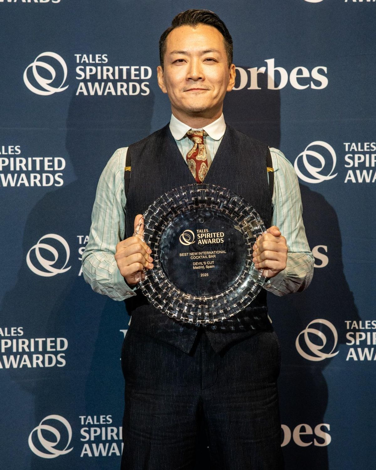 Shingo Gokan, reconocido como uno de los bartenders más influyentes del mundo.