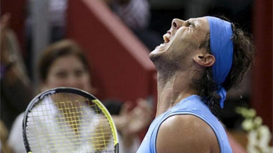 Nadal cae ante Simon en la semifinal del Masters Series de Madrid en un partido agónico