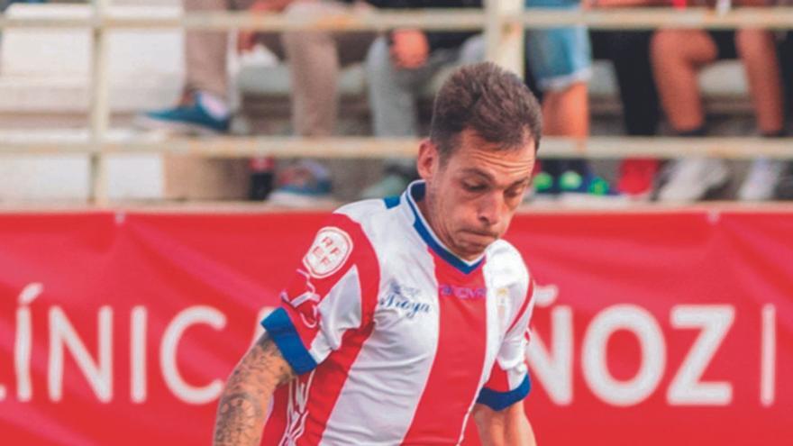 Álvaro Romero, con los colores del Algeciras FC. | | E.D.