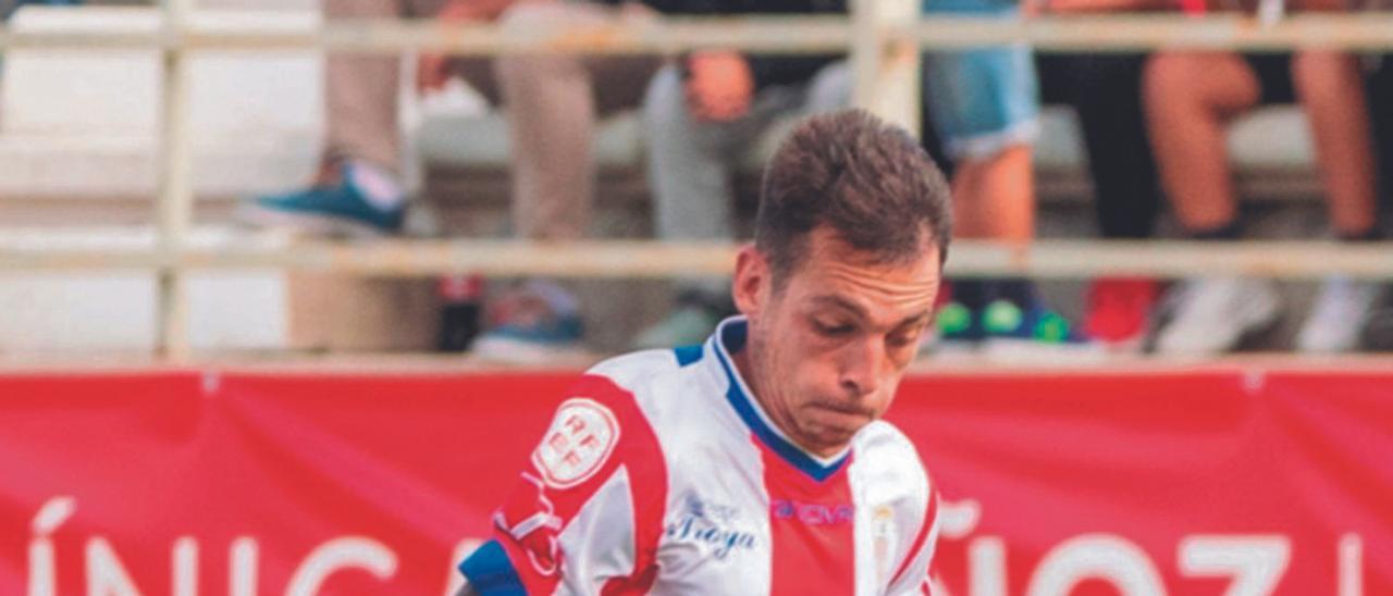 Álvaro Romero, con los colores del Algeciras FC. | | E.D.