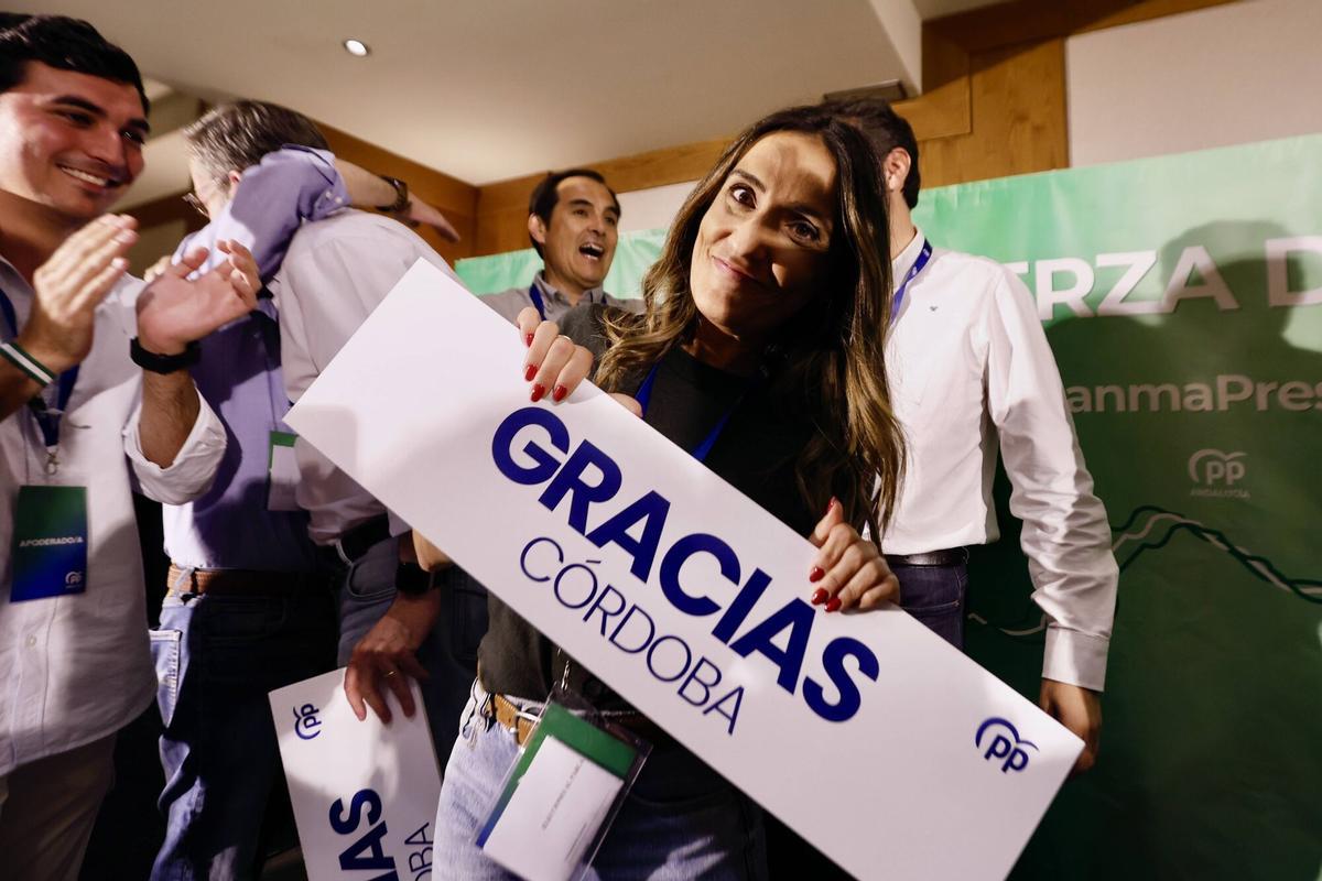 El PP de Córdoba celebra su triunfo en la provincia