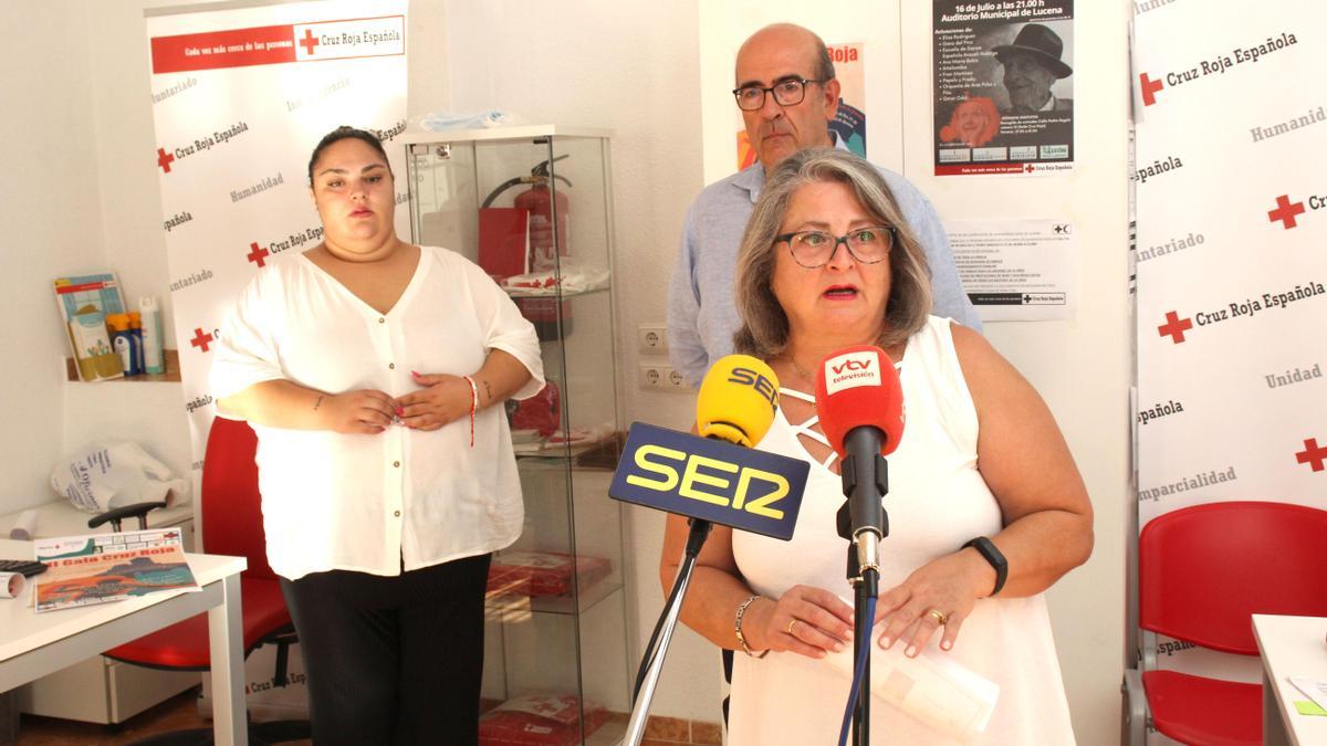 Presentación de la gala benéfica de Cruz Roja de Lucena.