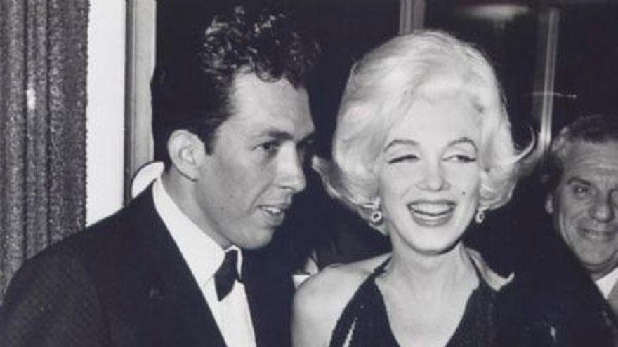 Bolaños con Marilyn en los Globos de Oro de 1962.