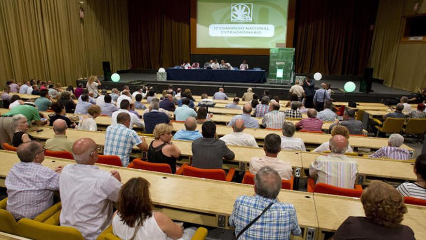 Vista general de la celebración del XVII Congreso Nacional Extraordinario del Partido Andalucista.