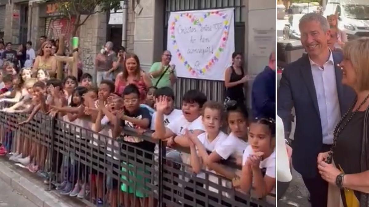 Cambray, recibido con aplausos en la Academia Cultura de L'Hospitalet