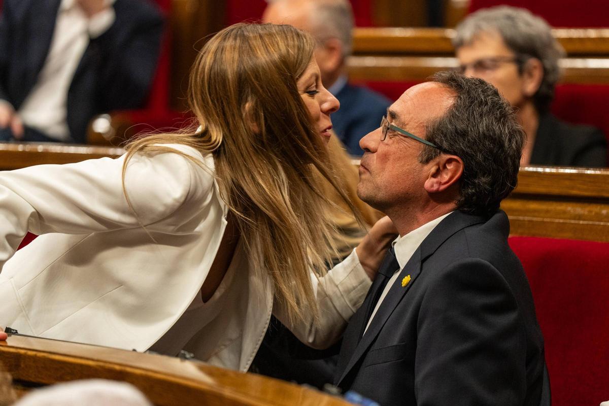 Pleno de constitución del Parlament de Catalunya tras elecciones del 12M