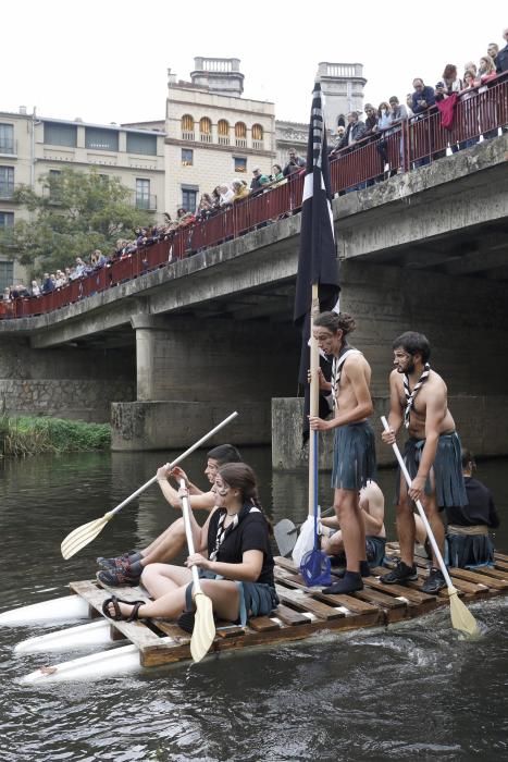 Baixada d'andròmines pel riu Onyar 2017