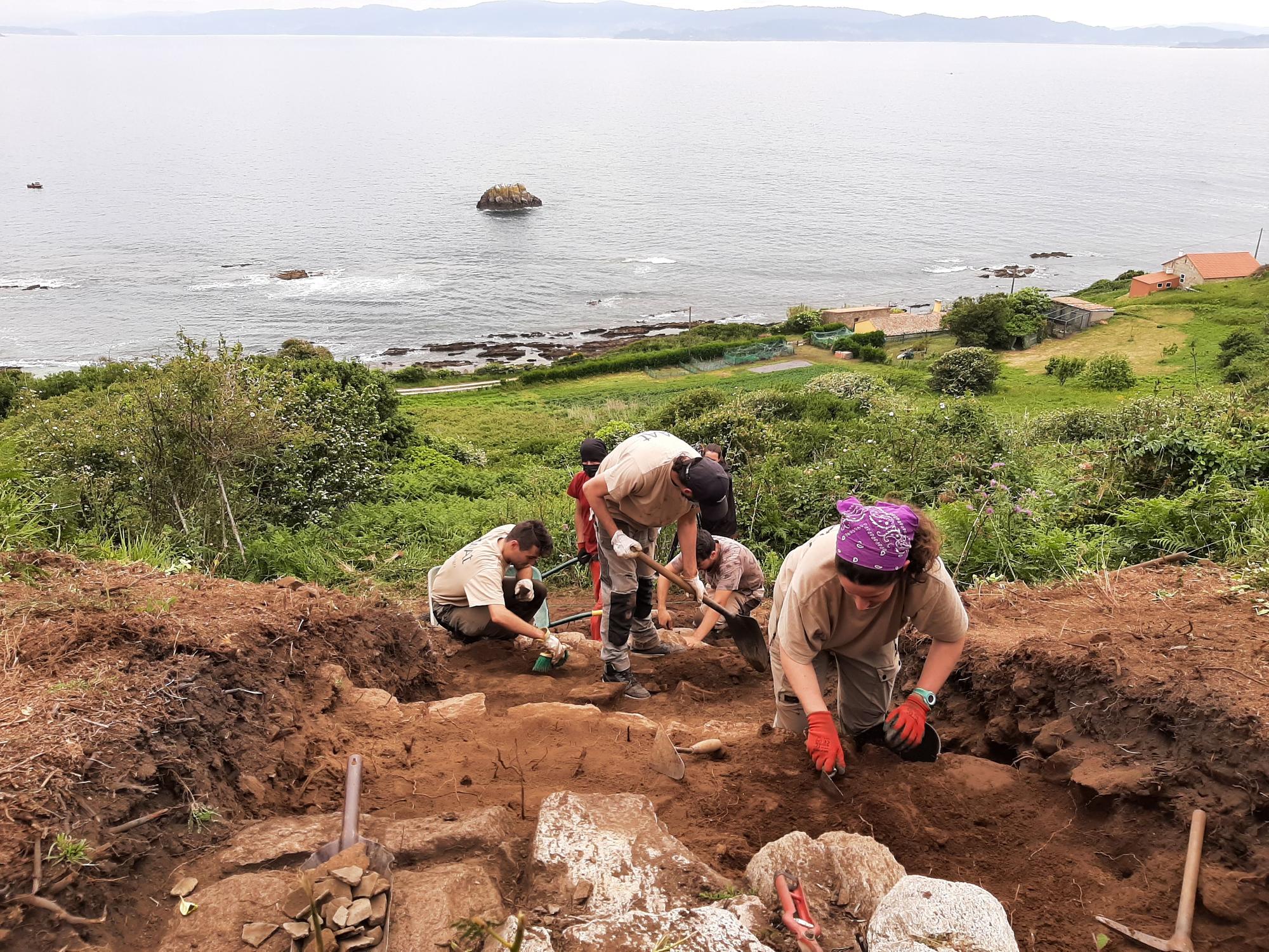 Las excavaciones arqueológicas en la isla de Ons