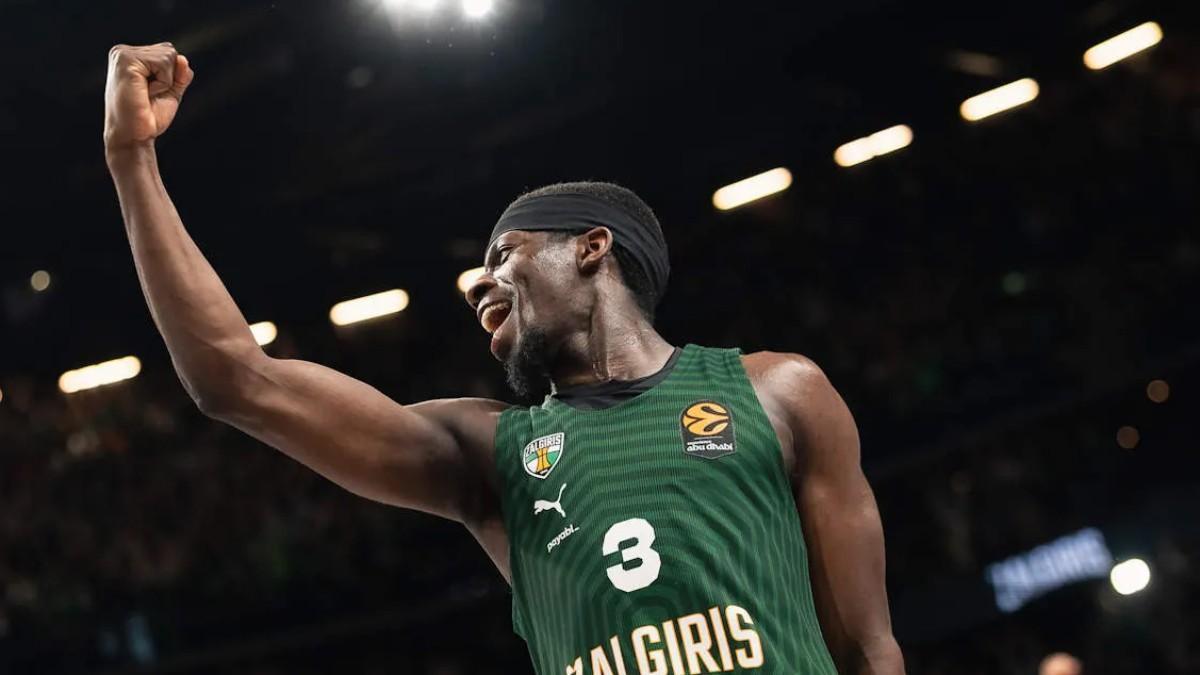 Sylvain Francisco, jugador del Zalgiris Kaunas
