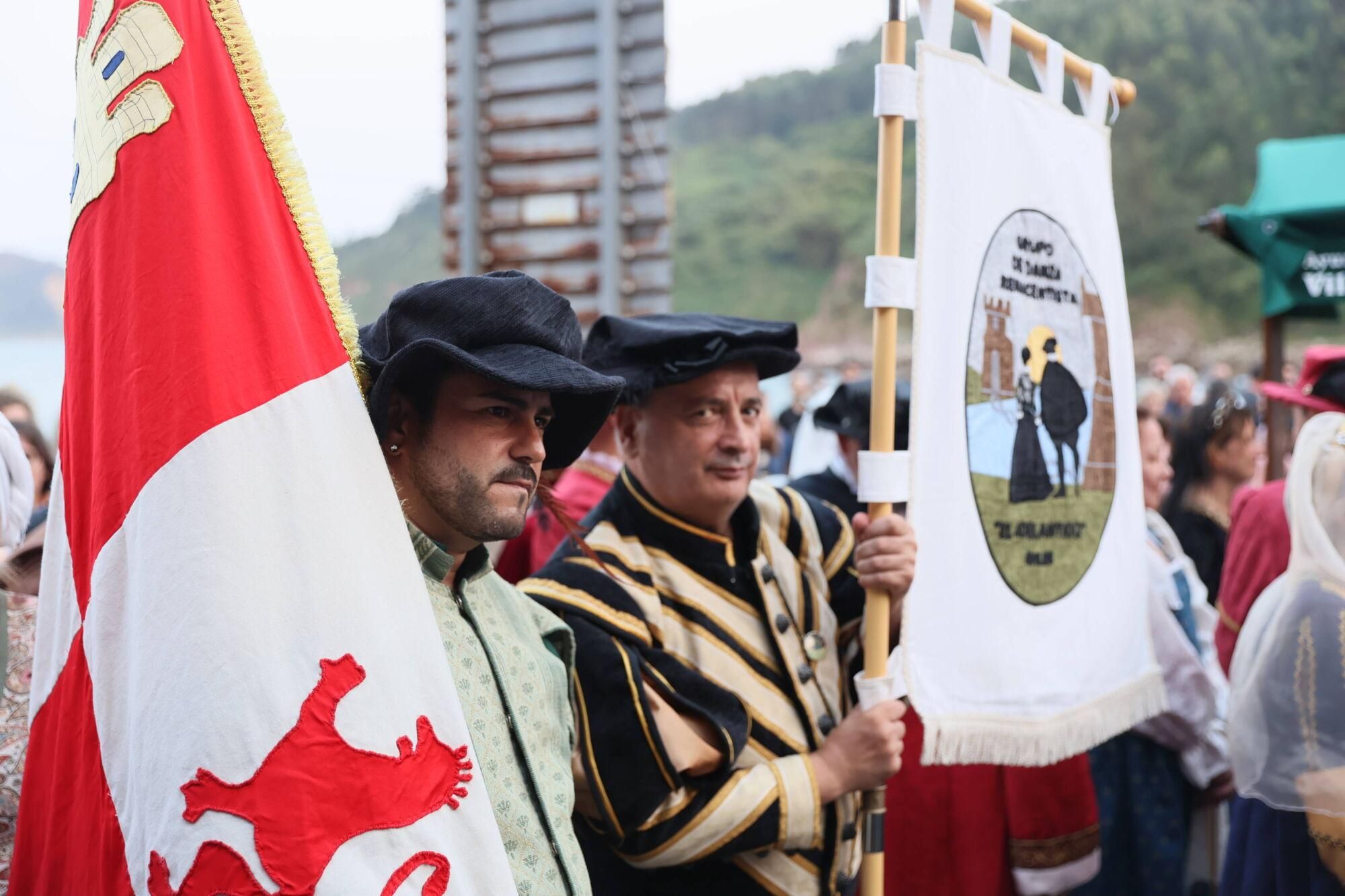 Carlos V siempre desembarca en Tazones