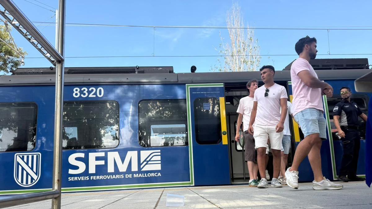 Salida del tren a Sineu por el Much 2026