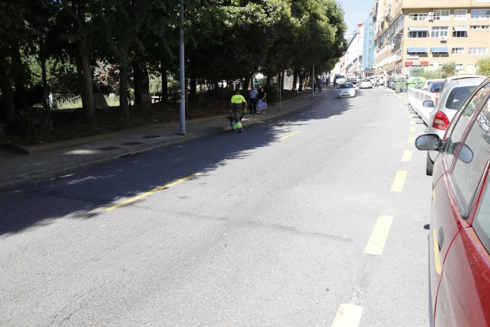 Fin a 35 años de abandono de la vieja carretera provincial en Vigo