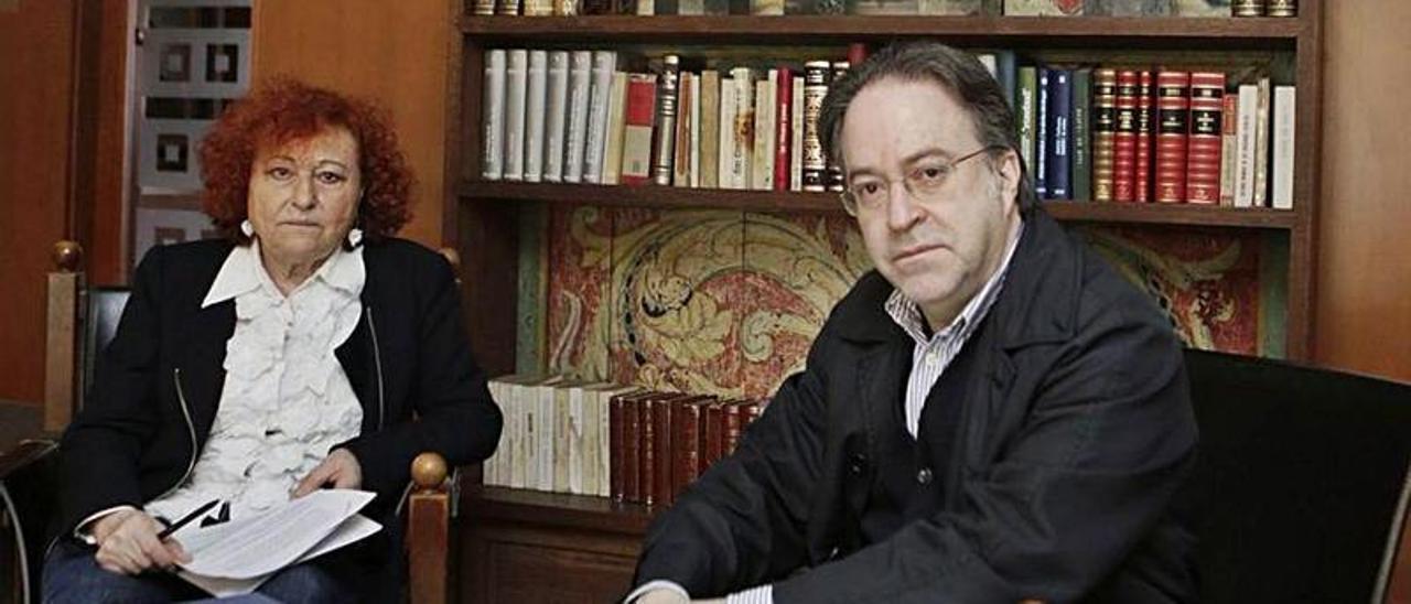 Consuelo Vallina y Luis Feás. | Fernando Rodríguez
