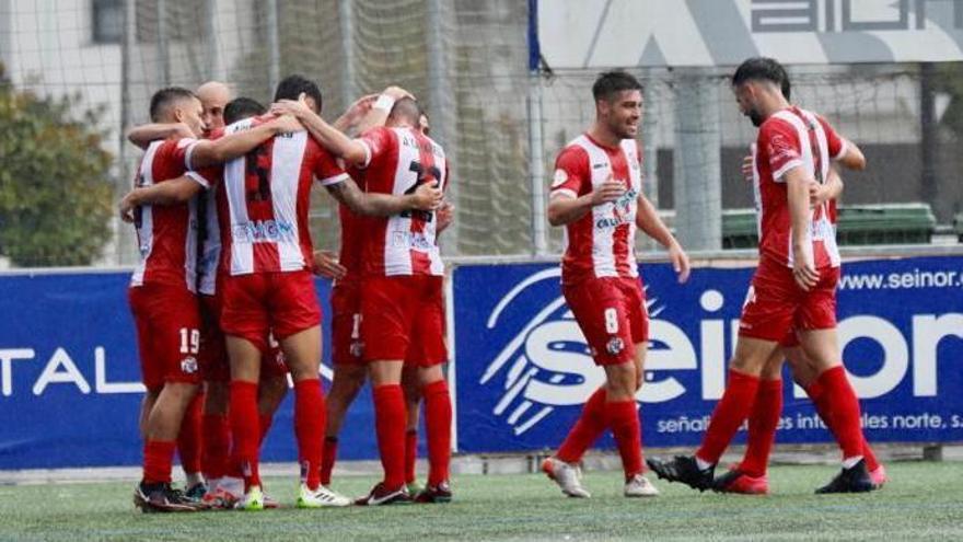 Los zamoranos celebran el primer gol