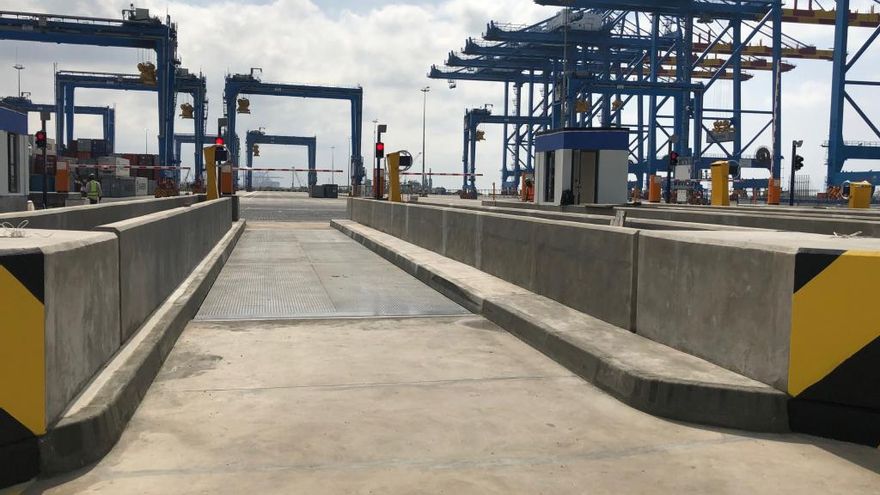 L&#039;empresa Giropes instal·la 23 bàscules per a camions al port de Ghana, a l&#039;Àfrica