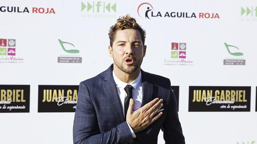 David Bisbal, en México. // Efe