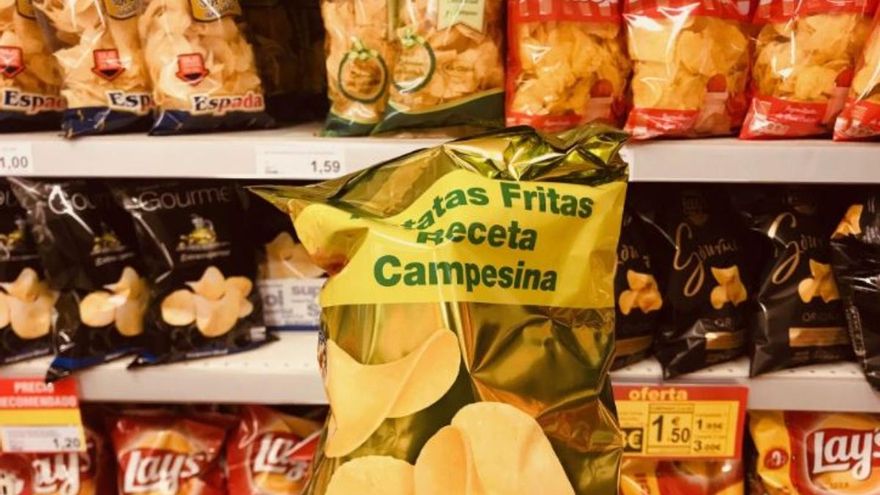La Unión Europea dice no a las patatas fritas de jamón que cuenten con esta sustancia: este es el motivo