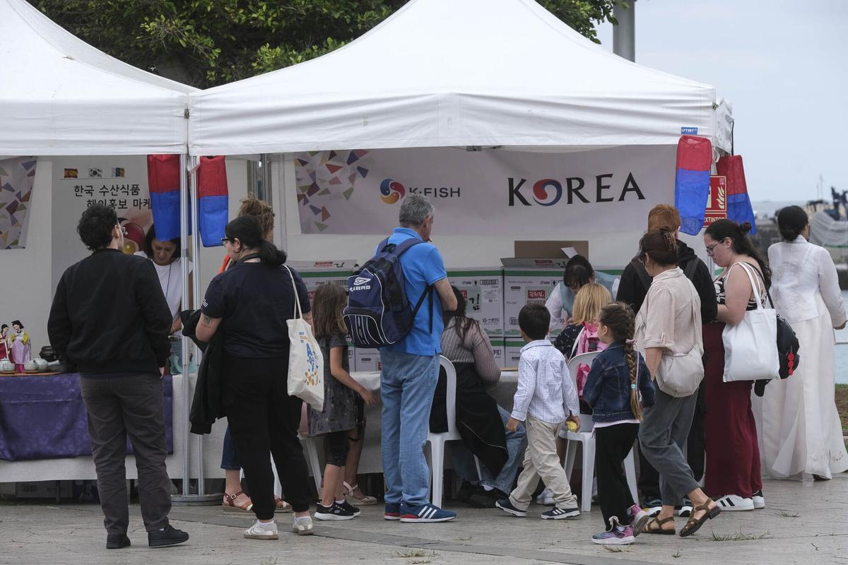 Gran Fest, evento que conmemora la llegada del primer buque de la flota coreana a Canarias