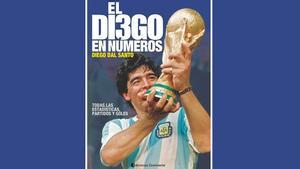 La portada de El Di3go en números, de Diego Dal Santo