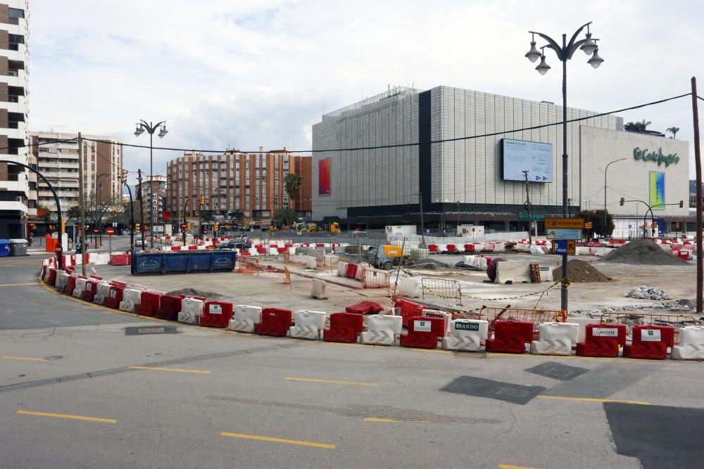 Obras paradas en Málaga