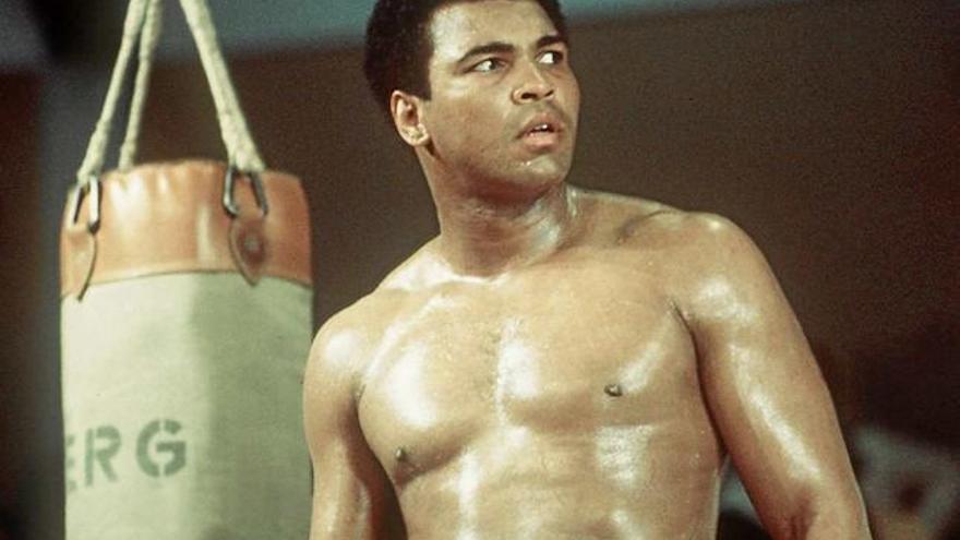Muhammad Ali, en una imatge del 1976, va morir ahir als 74 anys