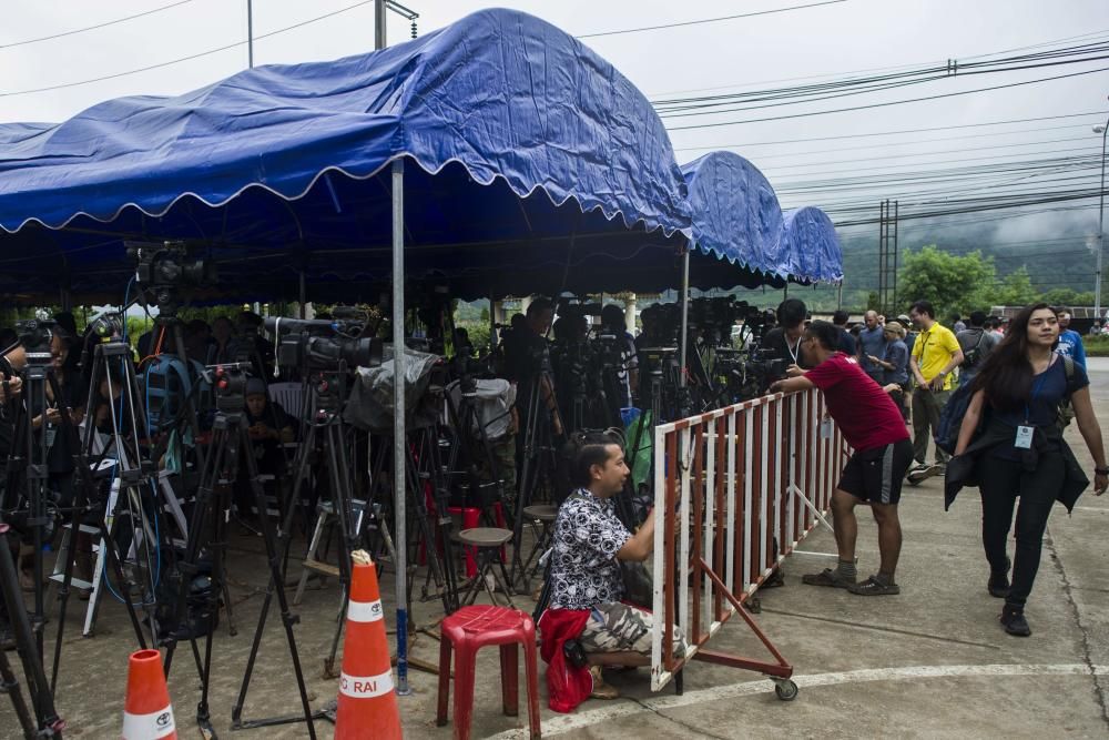 El rescate de los niños de Tailandia, en imágenes