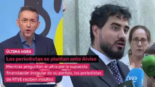 Javier Ruiz tacha de "escenita" lo que hace Alvise Pérez con los periodistas en el Tribunal Supremo