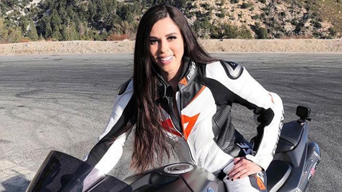 Fallece en un una autopista de California Annette Carrión, la motera de Instagram