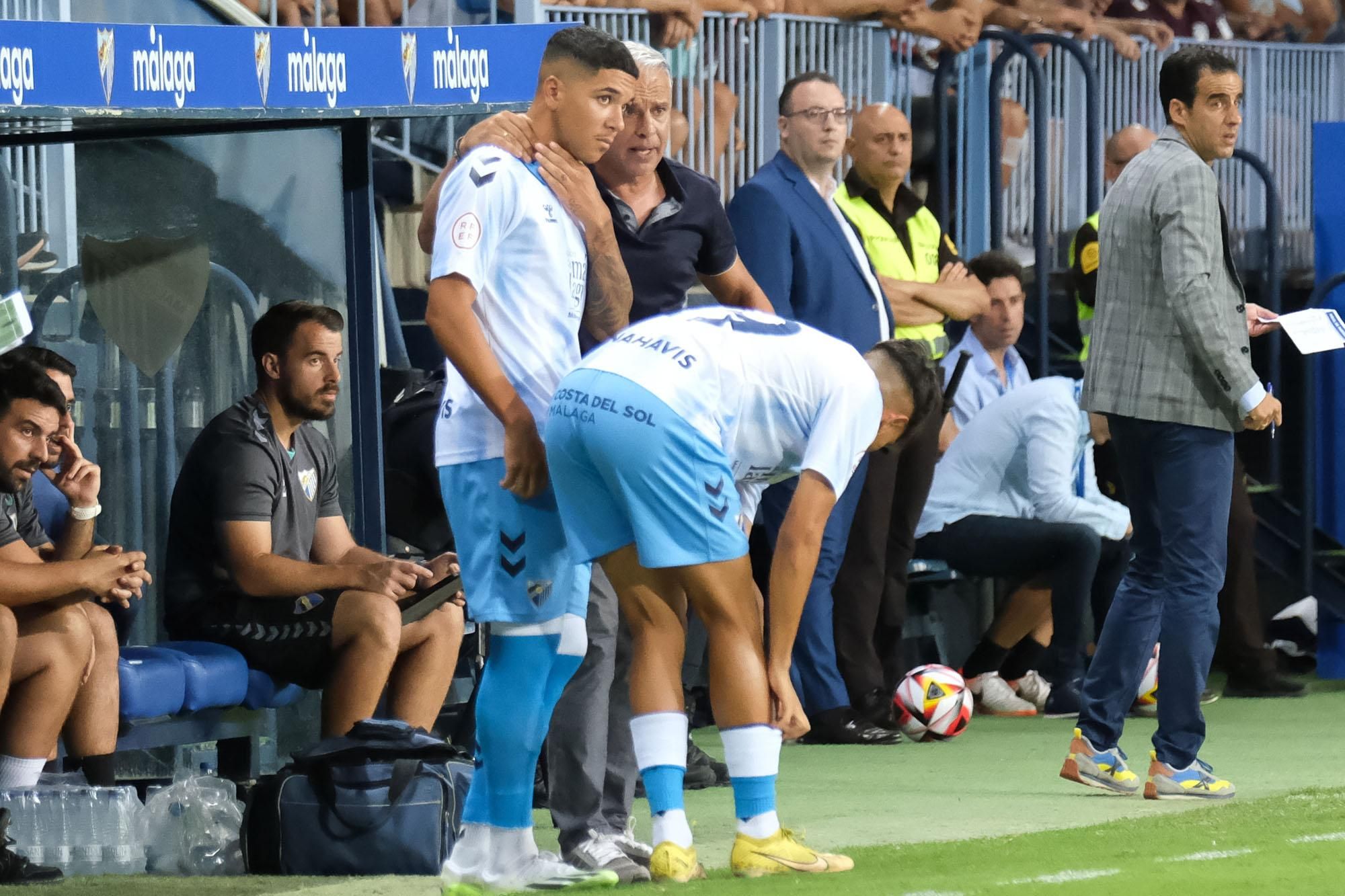 Málaga CF - Antequera CF: el Trofeo Costa del Sol, en imágenes