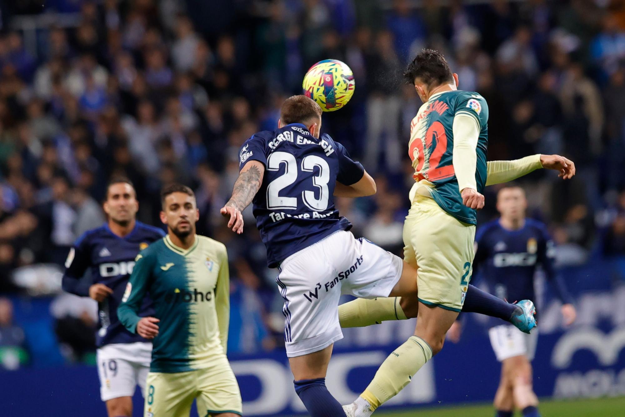 Así fue el encuentro entre el Real Oviedo y el Eibar