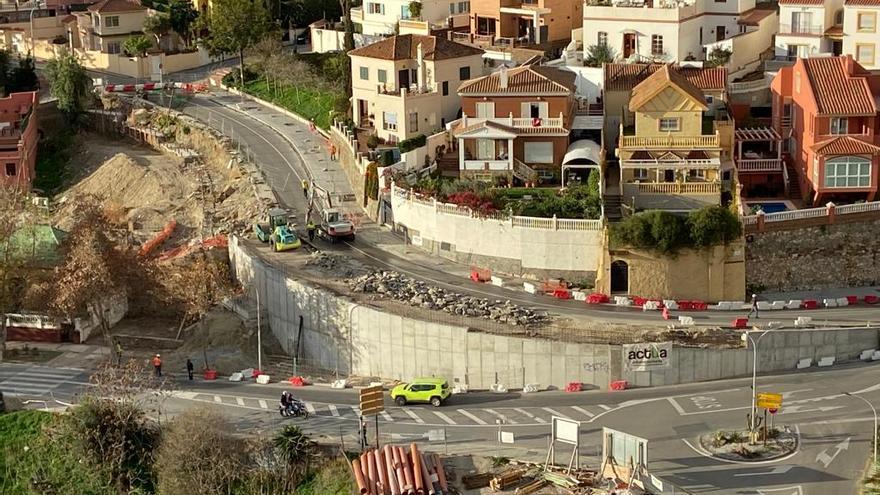 Un tramo del acceso a Gibralfaro permanecerá cerrado tres meses por obras