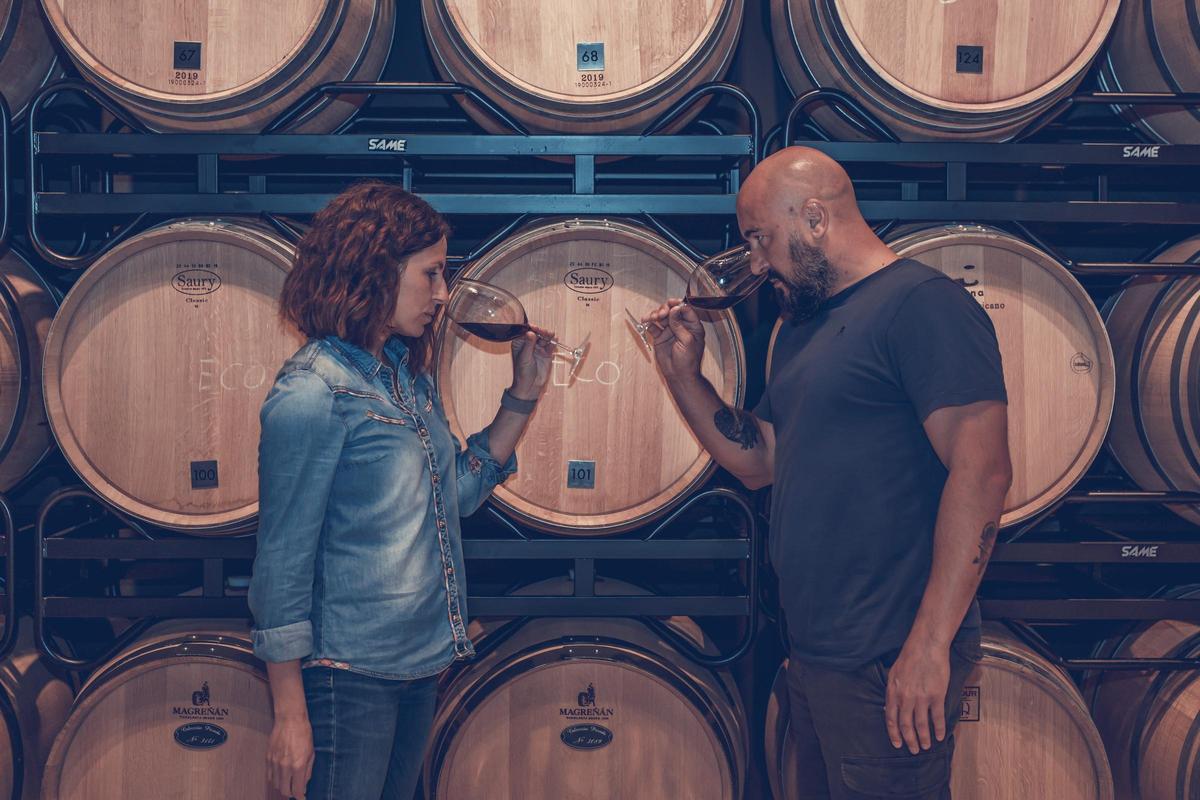 Laura y José Luis - Bodegas Casa Rojo