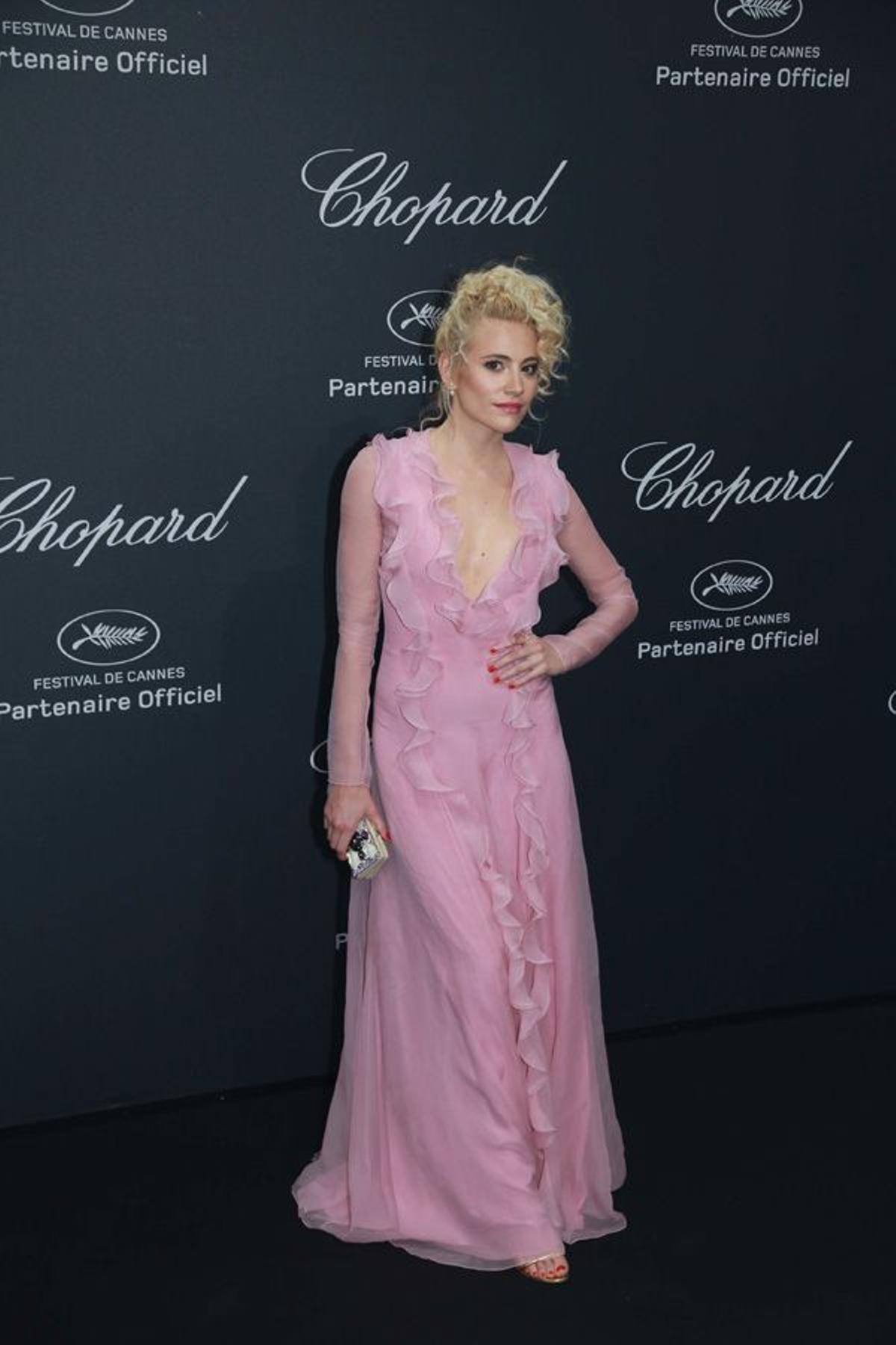 Cannes 2016: Pixie Lott en la fiesta Chopard